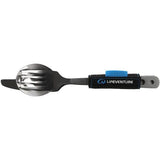 Lifeventure Knife Fork Spoon Set - Titanium