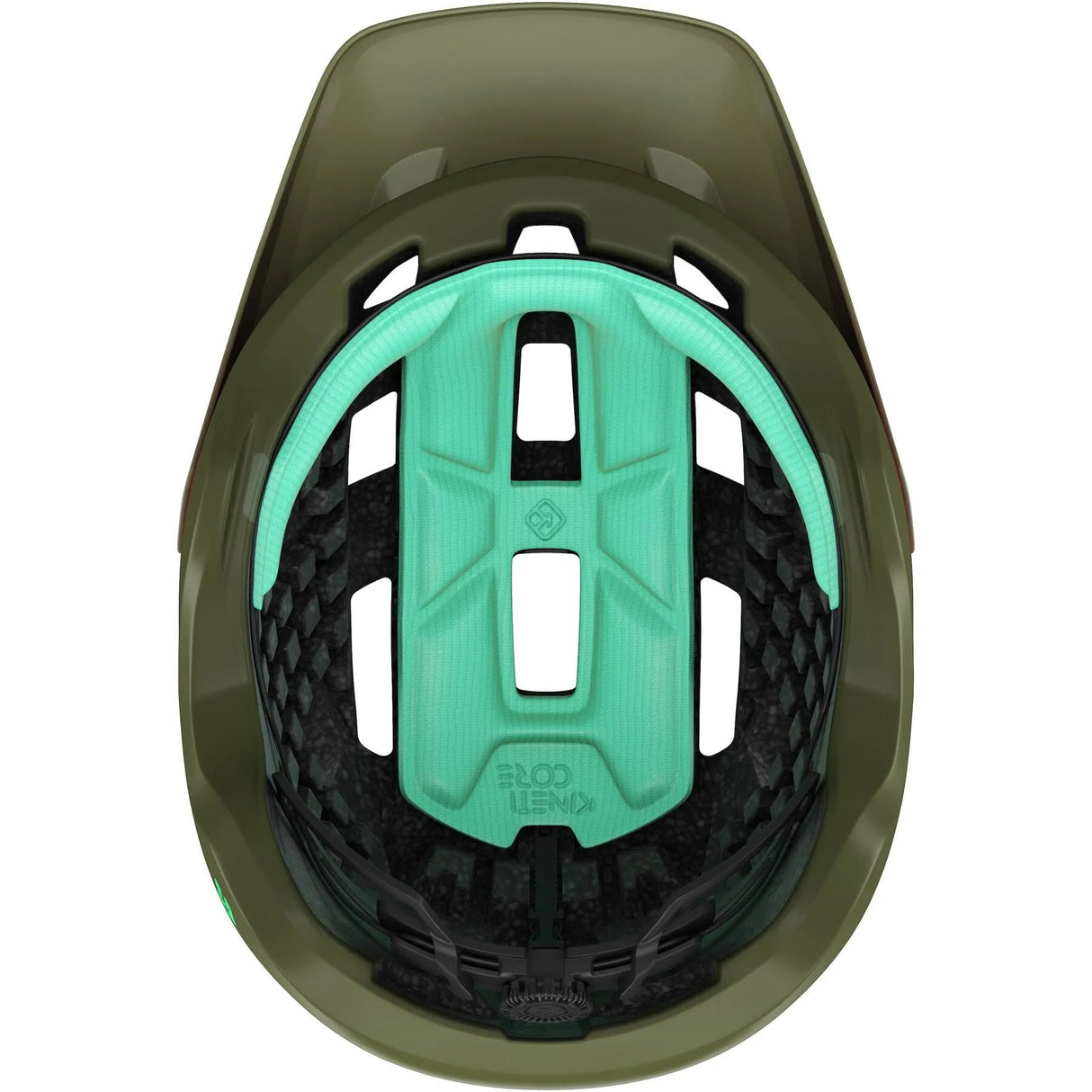 Lazer Coyote KinetiCore Helmet - Matt Orange Green - Medium