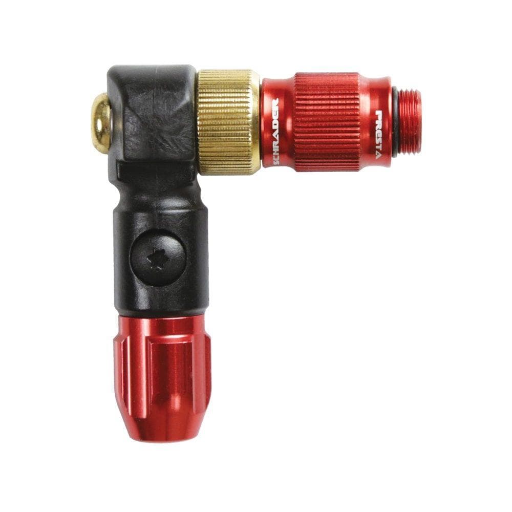 Lezyne ABS 1 Pro HP Chuck  For Braided Hose  Red