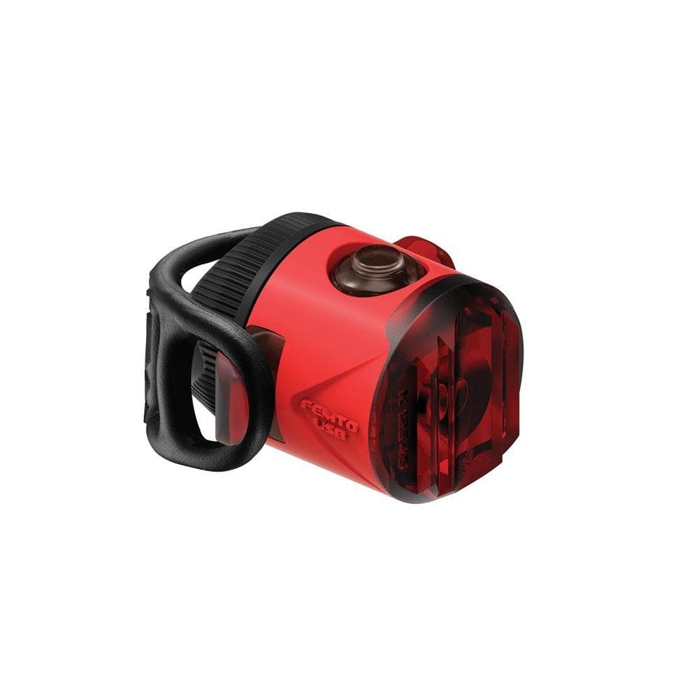 Lezyne Femto USB Drive Rear  Red