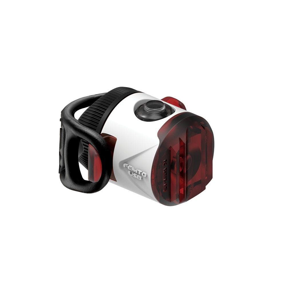 Lezyne Femto USB Drive Rear  White