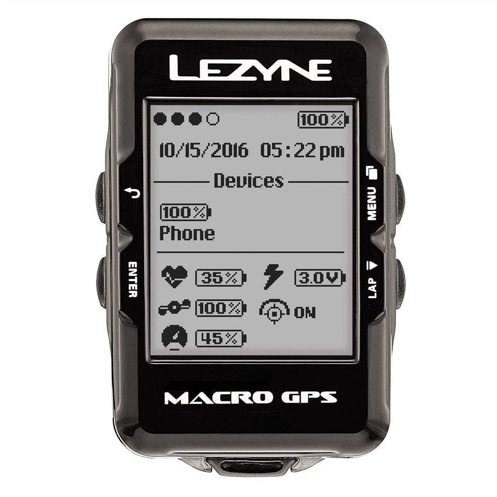 Lezyne Macro GPS  Black