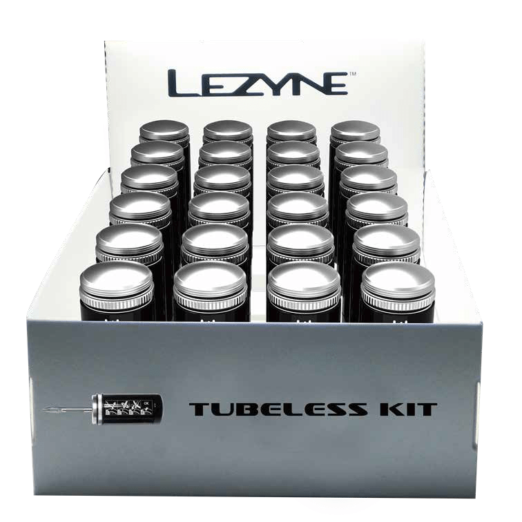 Lezyne Tubeless Kit  Counter Top  24pcs