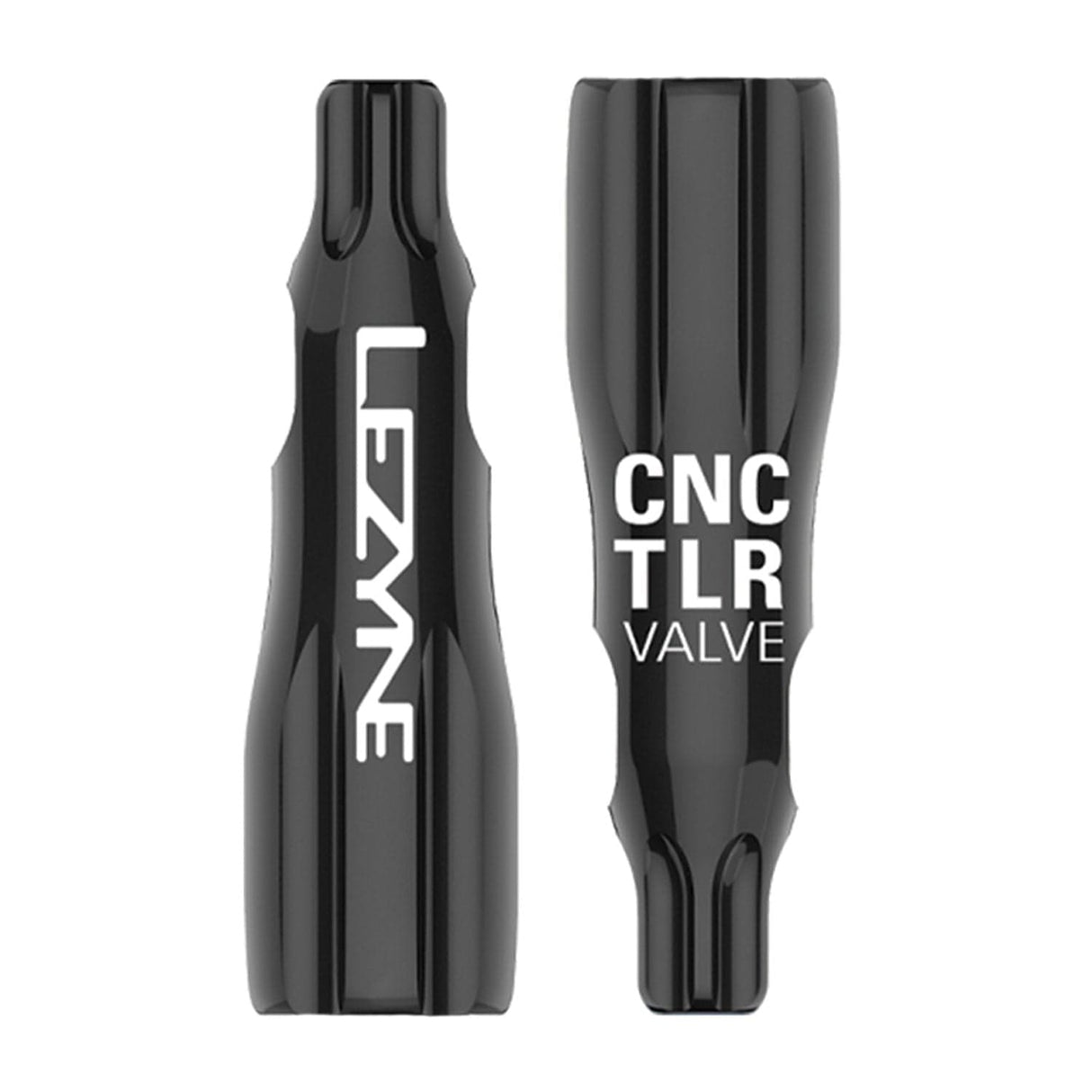 Lezyne CNC TLR Valve Caps Only (Pair)  Black