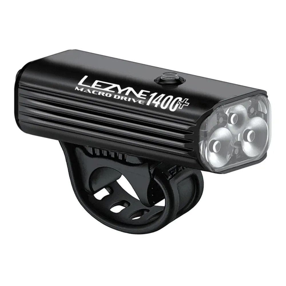 Lezyne Macro Drive 1400+ Front  Satin Black