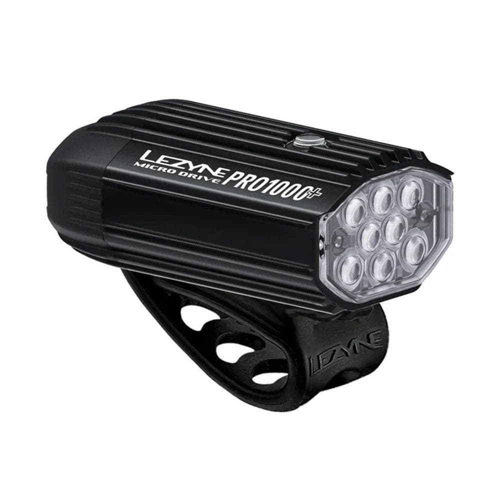 Lezyne Micro Drive Pro 1000+ Front  Satin Black