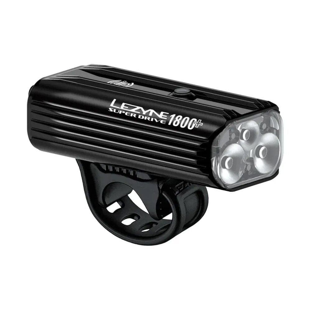 Lezyne Super Drive 1800+ Smart Front  Black