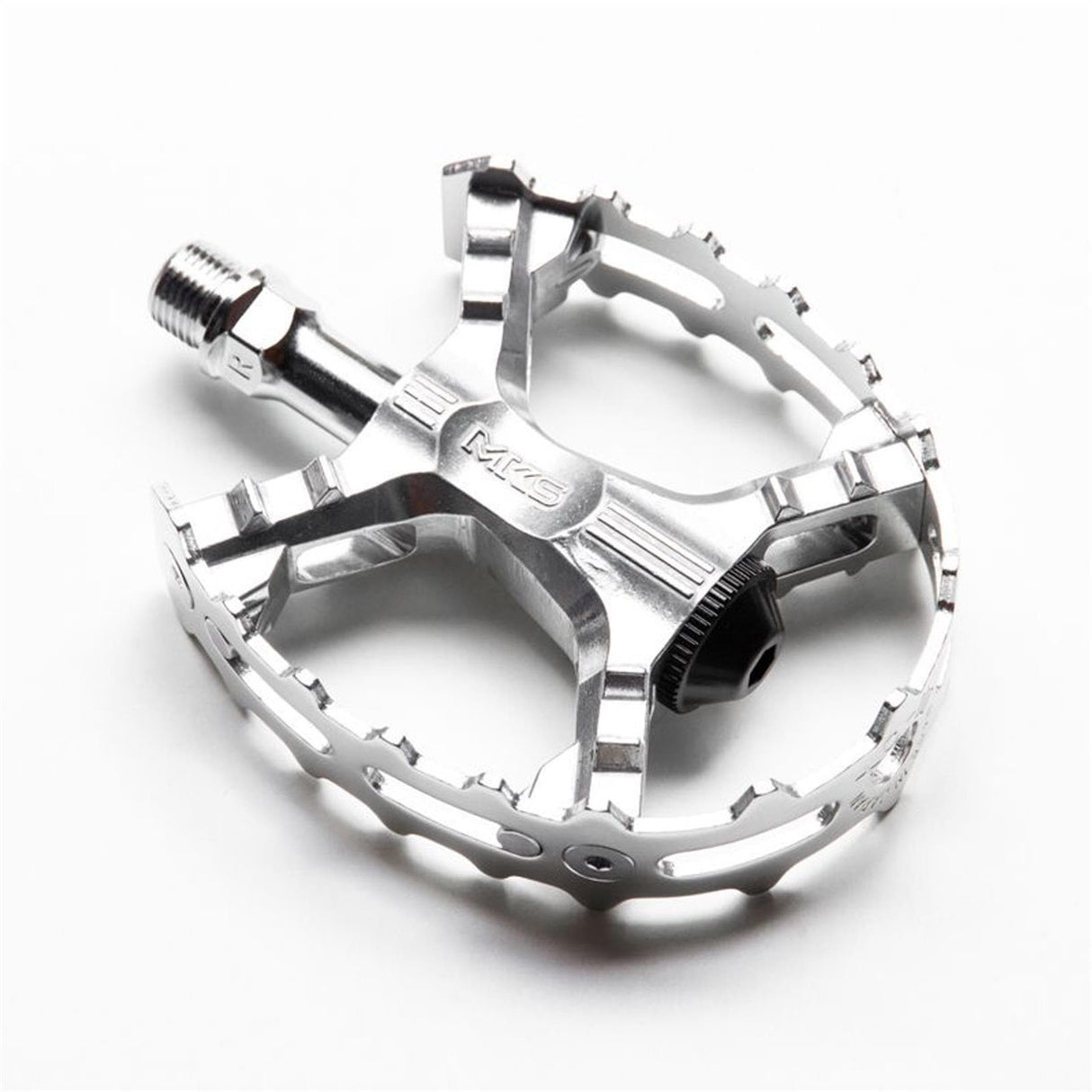 Mks Xc-Iii Bear Trap Pedal: Silver