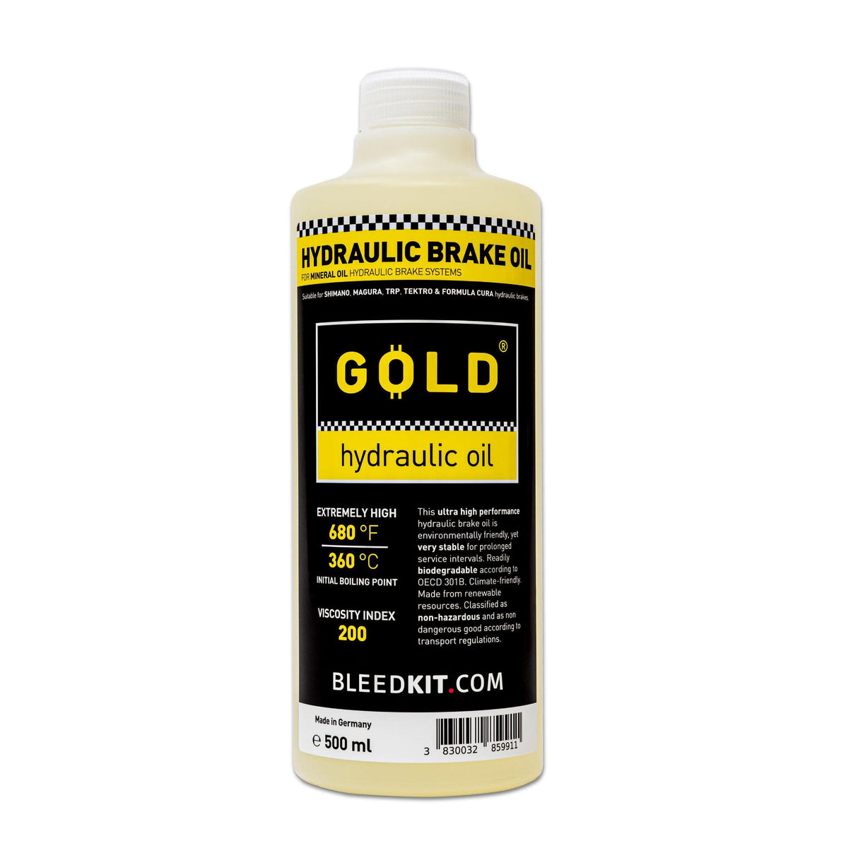 Bleedkit Fluid Gold Hydraulic Oil 500Ml: