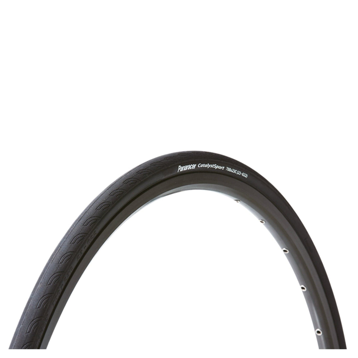 Panaracer Catalyst Wired Road Tyre: Black/Black 700X25C