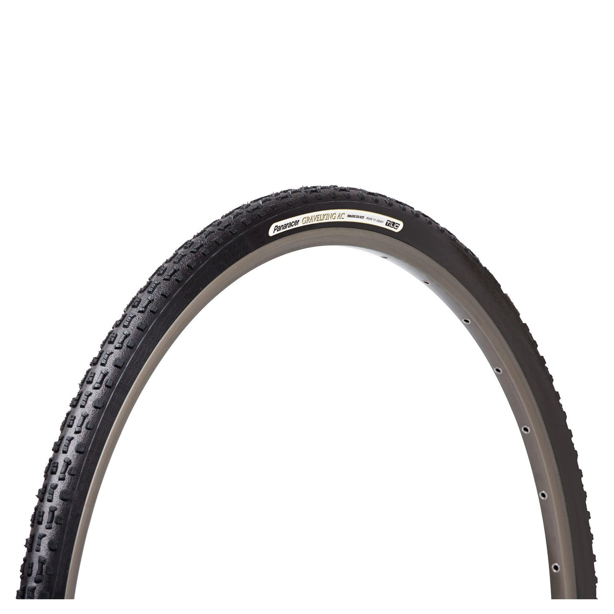 Panaracer Gravelking Ac Tlc Folding Tyre: Black/Black 700X35C