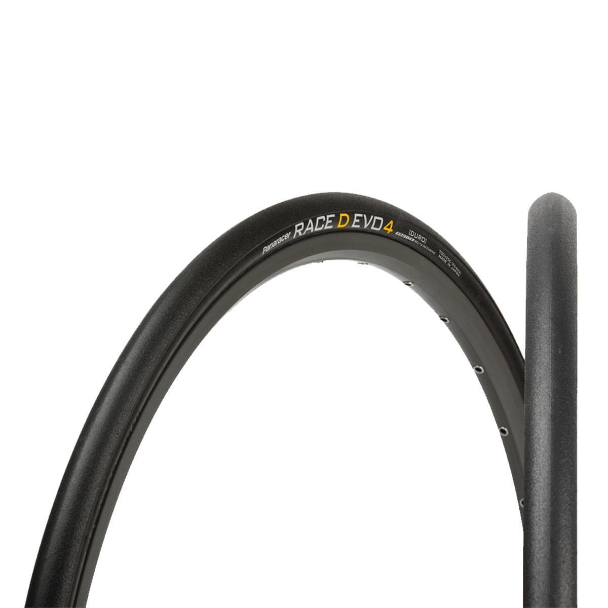 Panaracer Race D Evo 4 Folding Road Tyre: Black/Brown 700X28C