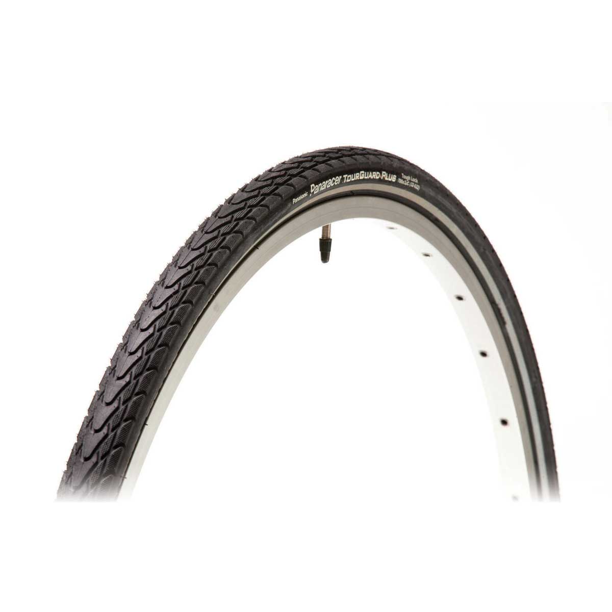 Panaracer Tour Guard Plus Wire Bead Tyre: Black/Black 700X32C