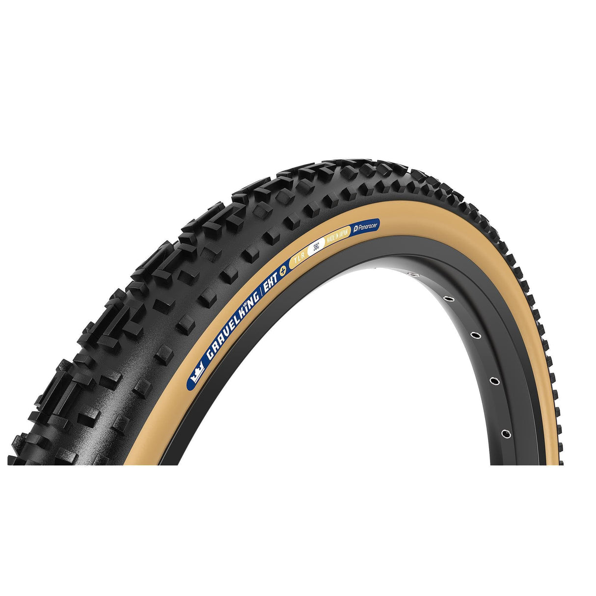 Panaracer Tlr Gravelking Ext Plus Tlr Gravel Tyre: Black/Brown 700X45C