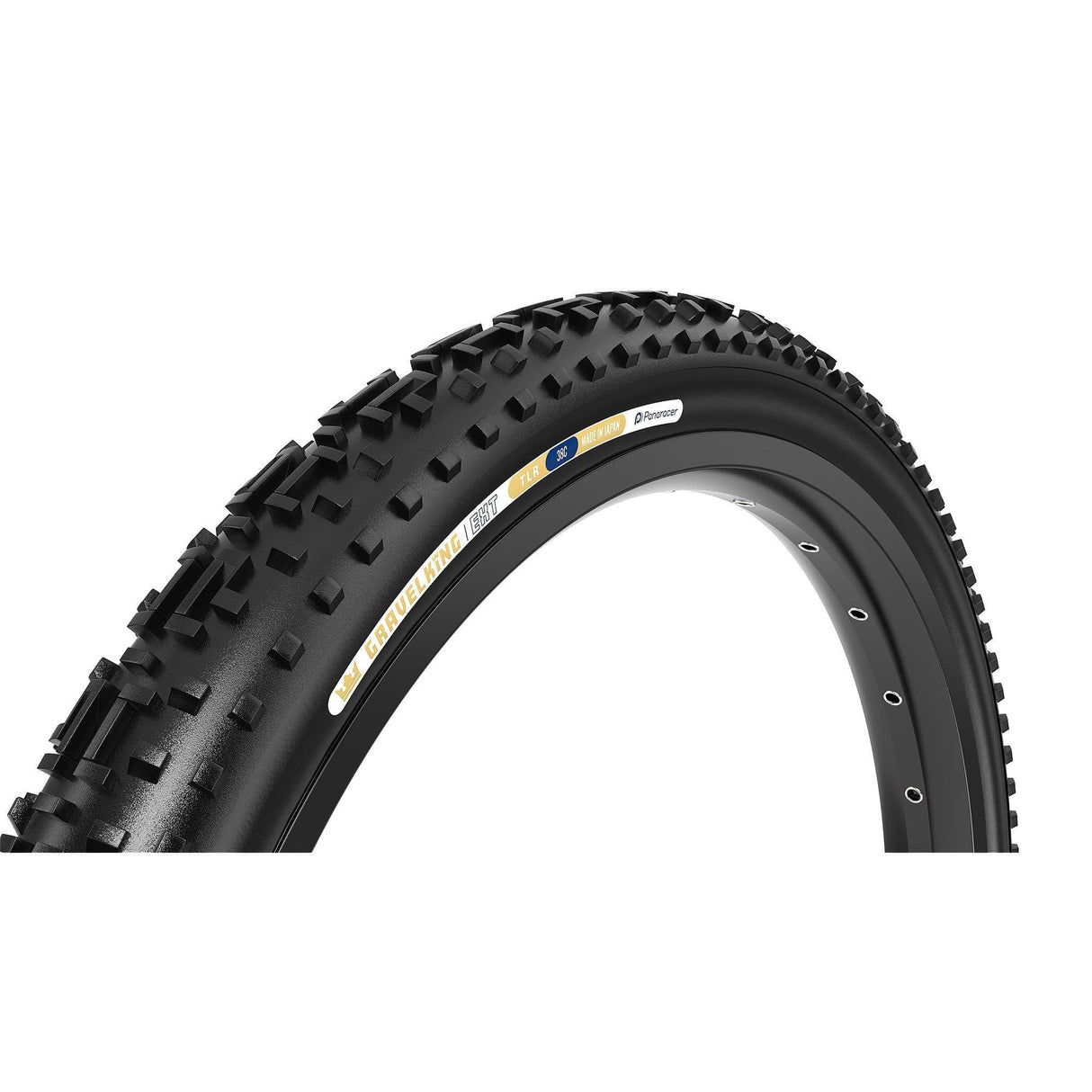 Panaracer Tlr Gravelking Ext Tlr Gravel Tyre: Black/Black 700X45C