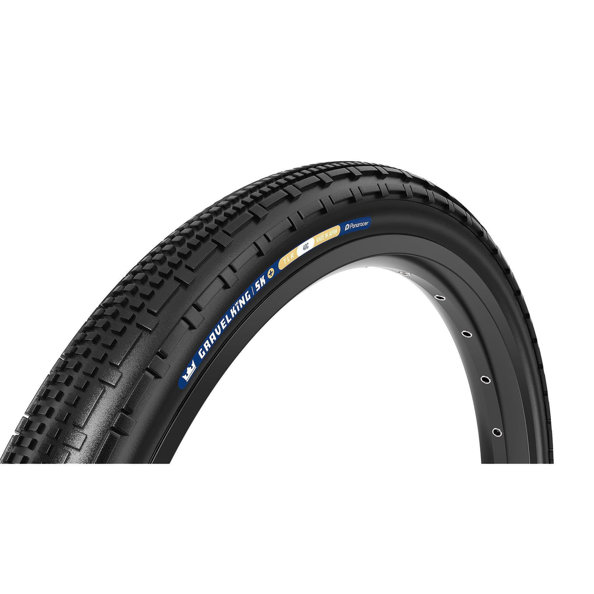 Panaracer Tlr Gravelking Sk Plus Tlr Gravel Tyre: Black/Black 700X50C