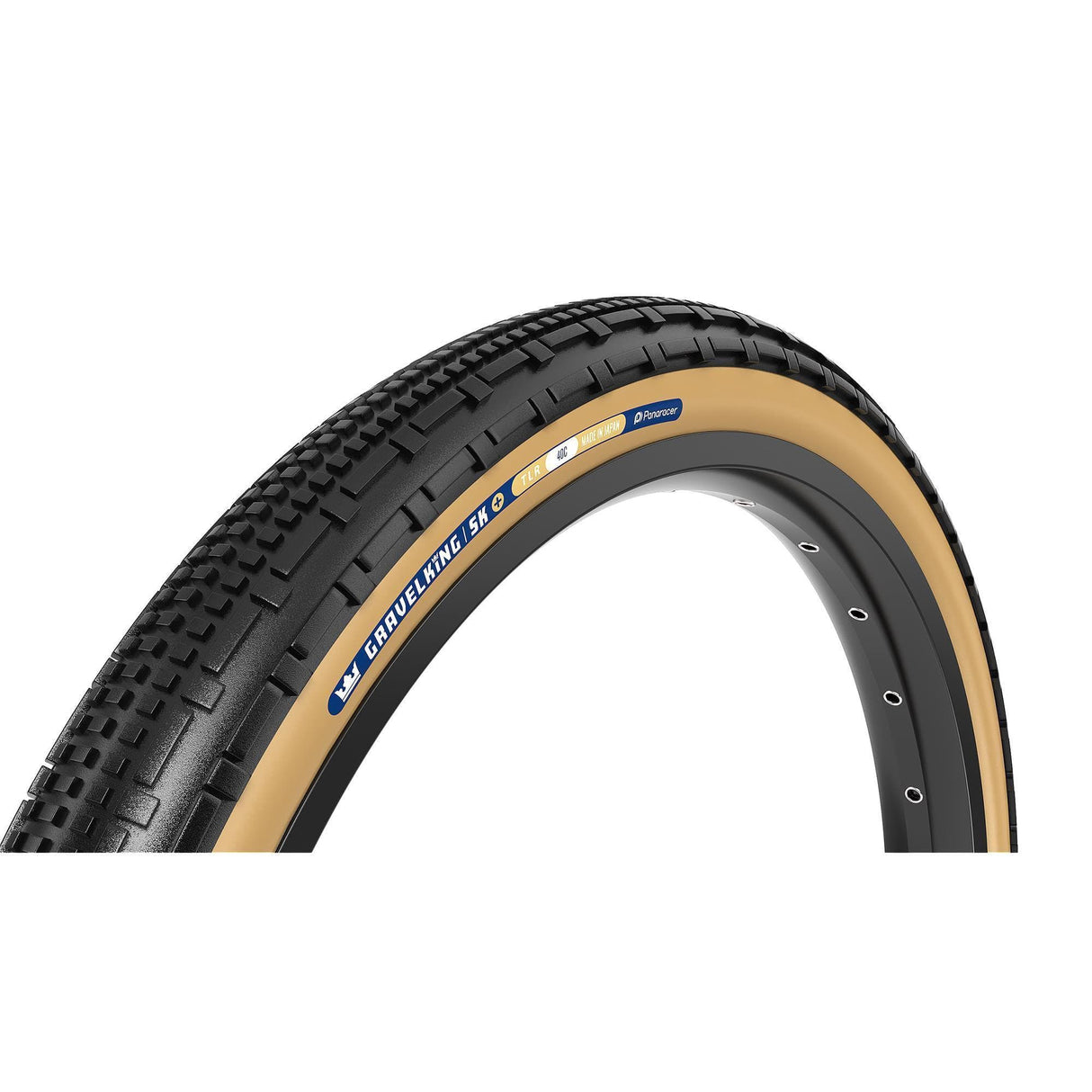 Panaracer Tlr Gravelking Sk Plus Tlr Gravel Tyre: Black/Brown 29X2.10"