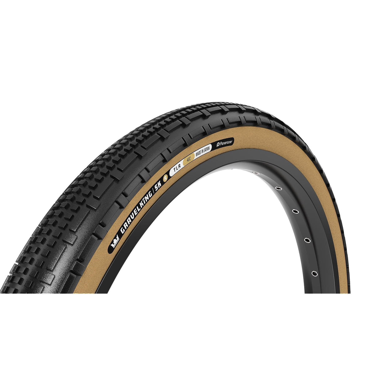 Panaracer Tlr Gravelking Sk R-Line Tlr Gravel Tyre: Black/Amber 700X30C