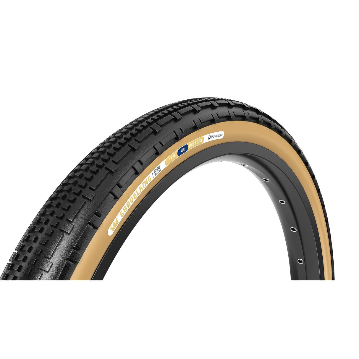 Panaracer Tlr Gravelking Sk Tlr Gravel Tyre: Black/Brown 700X45C