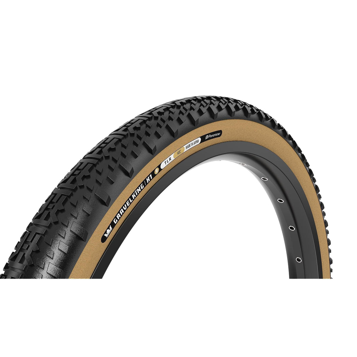 Panaracer Tlr Gravelking X1 R-Line Tlr Gravel Tyre: Black/Amber 700X35C