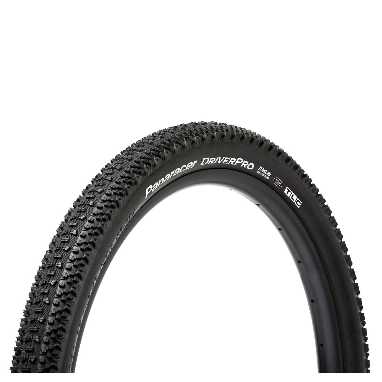 Panaracer Driver Pro Tubeless Compatible Folding Tyre: Black/Black 27.5X2.40"