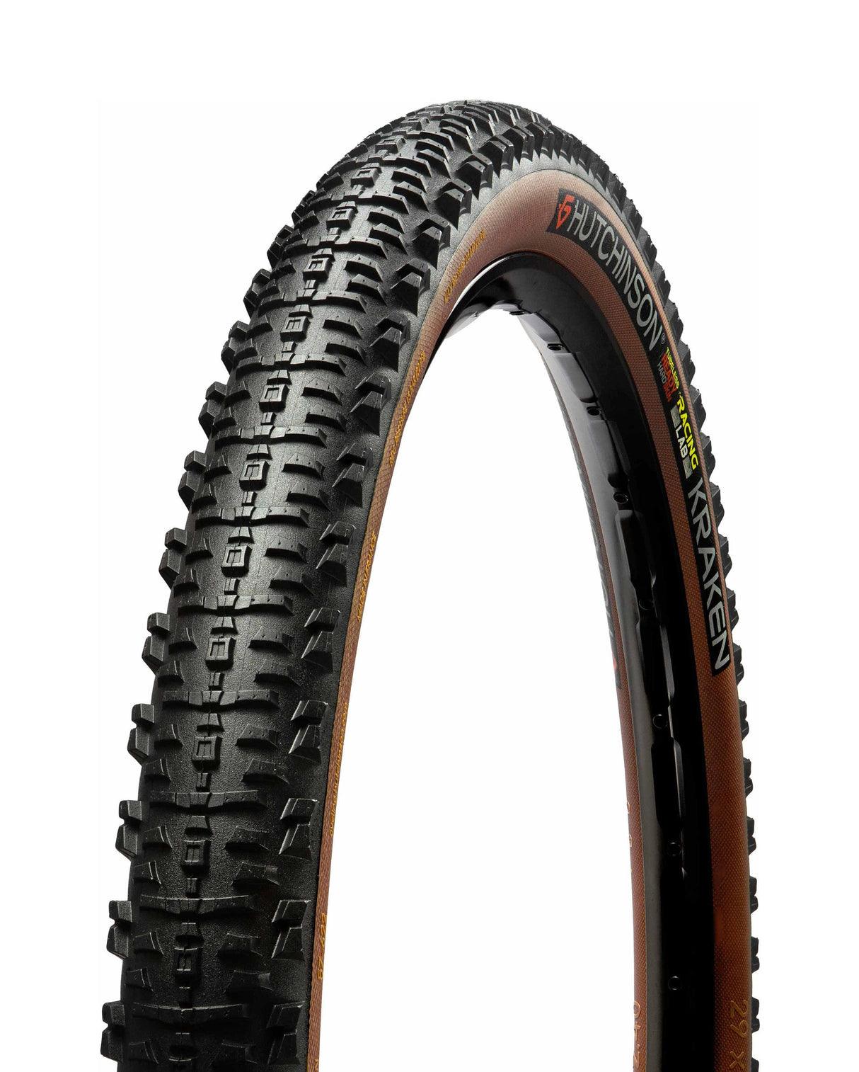 Hutchinson Kraken Racing Lab MTB Tyre (Tan Wall, 29 x 2.40, TR, FB, HS)