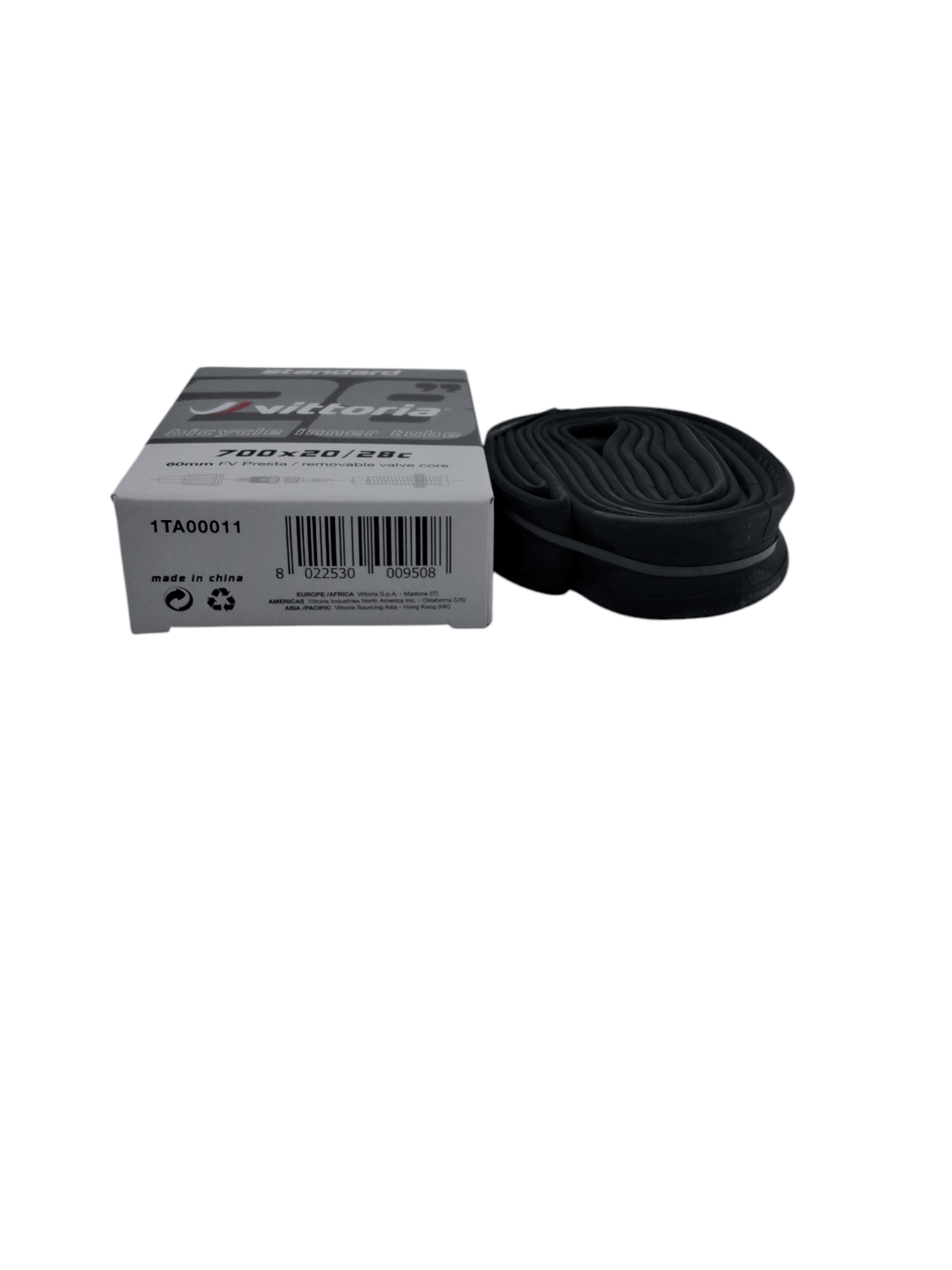 Vittoria Standard 700c 20/28C FV Presta RVC 60mm Inner Tube