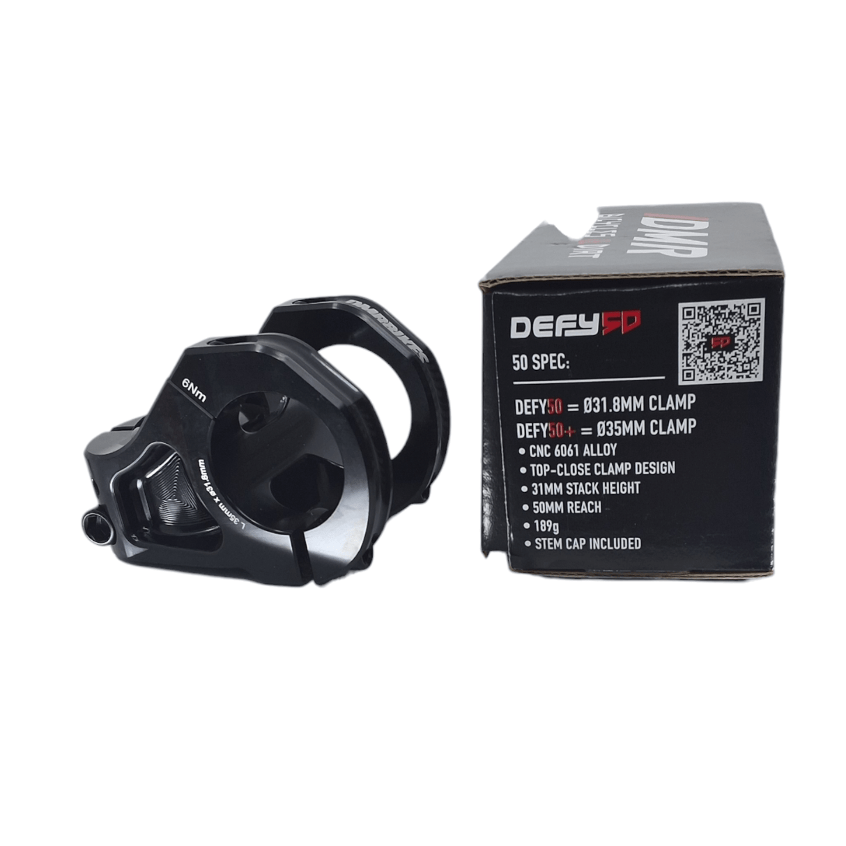 DMR Defy35 Stem  Black