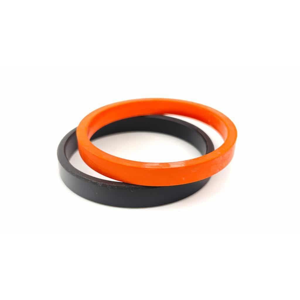 Praxis Spare  BB Rubber Collet Orange O Ring