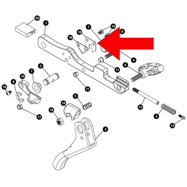 Park Tool 2489 - Blade Guard For HBT-1