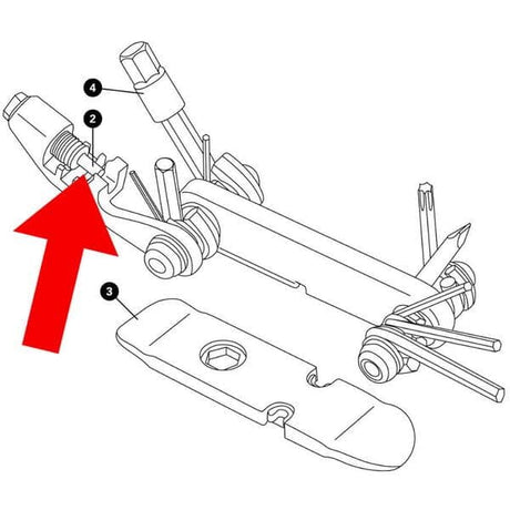 Park Tool 786 - Replacement chain tool pin for IB-3