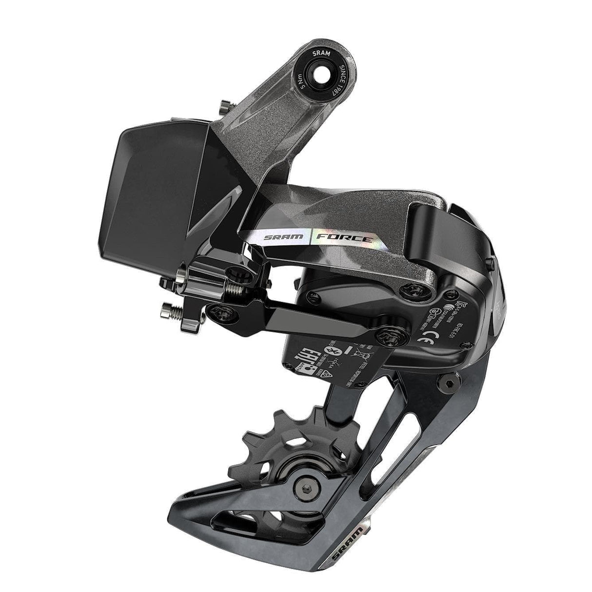 Sram Rear Derailleur Force Xplr Axs D2 12-Speed Max 44T (Battery Not Included) 2023: Iridescent 12 Speed