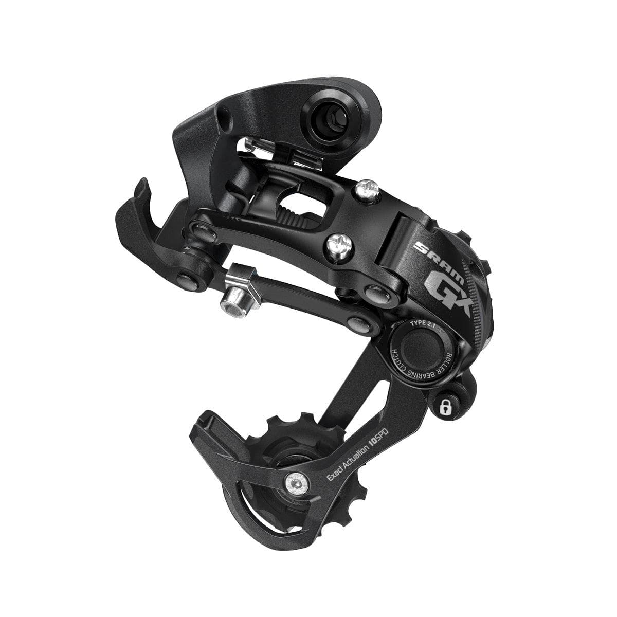 Sram Rear Derailleur Gx Type 2.1 10-Speed Black: Black 10Spd Short