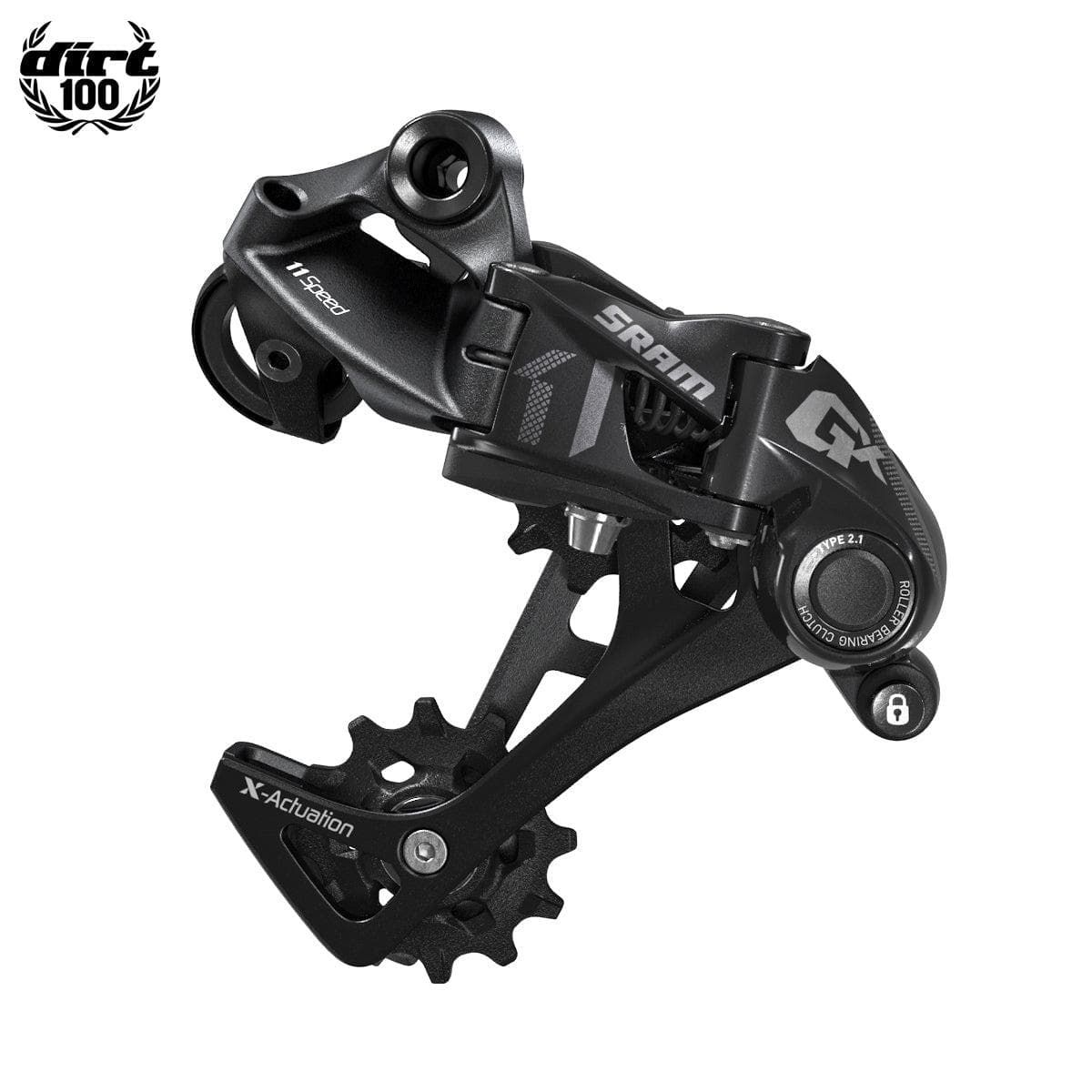 Sram Rear Derailleur Gx 1X11-Speed Long Cage: Red 11Spd Long