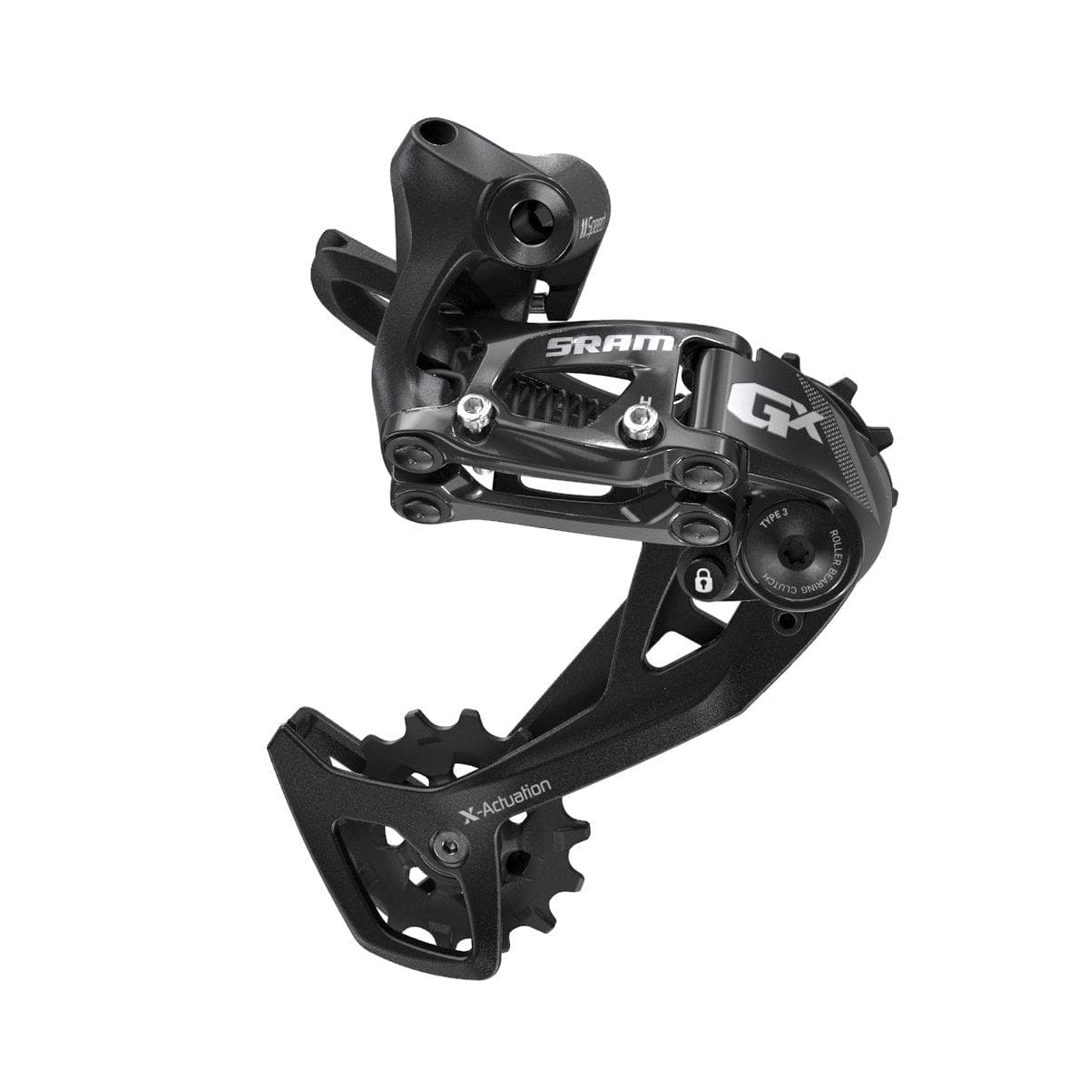 Sram Rear Derailleur Gx 2X11-Speed Long Cage Black: Black 11Spd Long