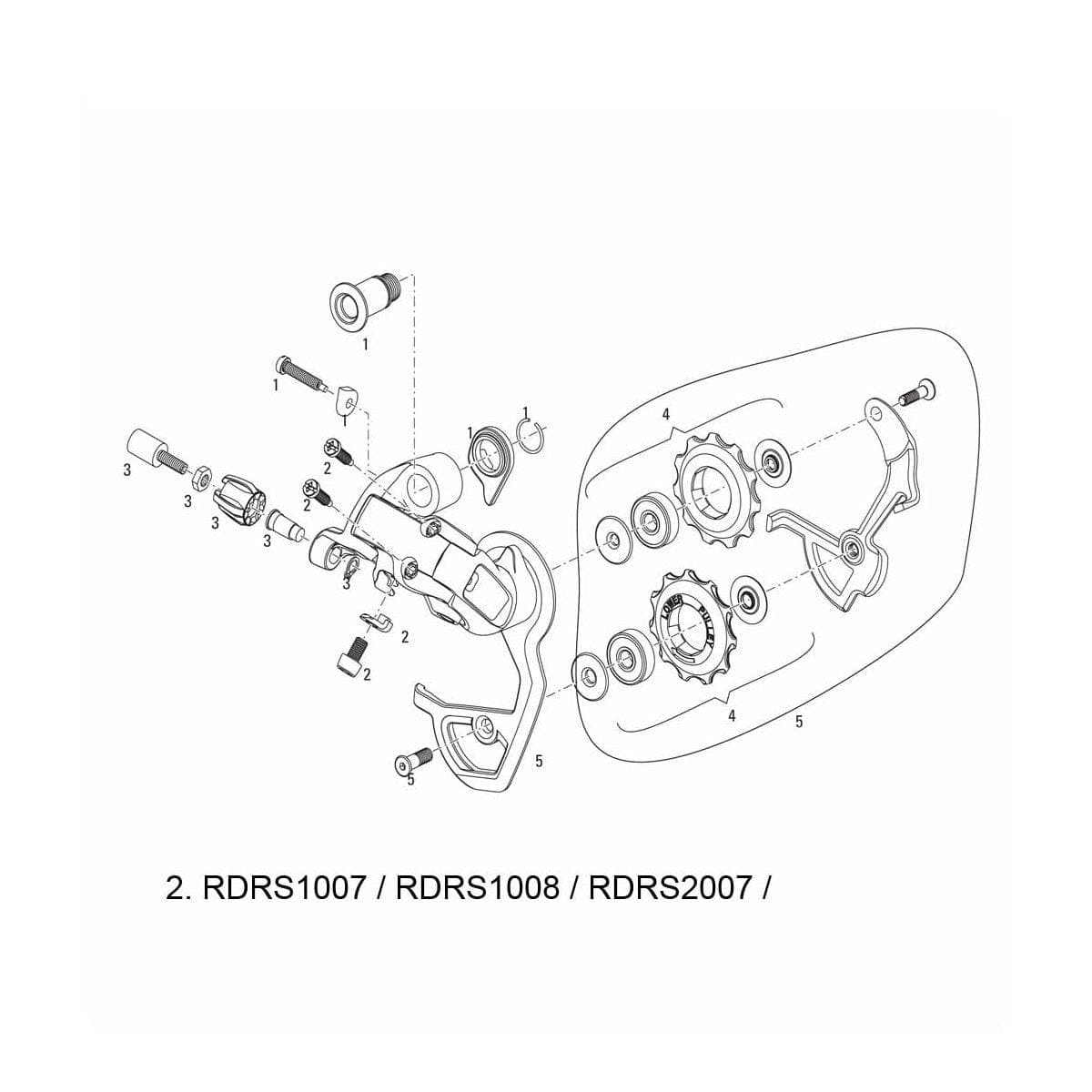 Sram Spare - Rear Derailleur Cable Anchor/Limit Screw Rival: