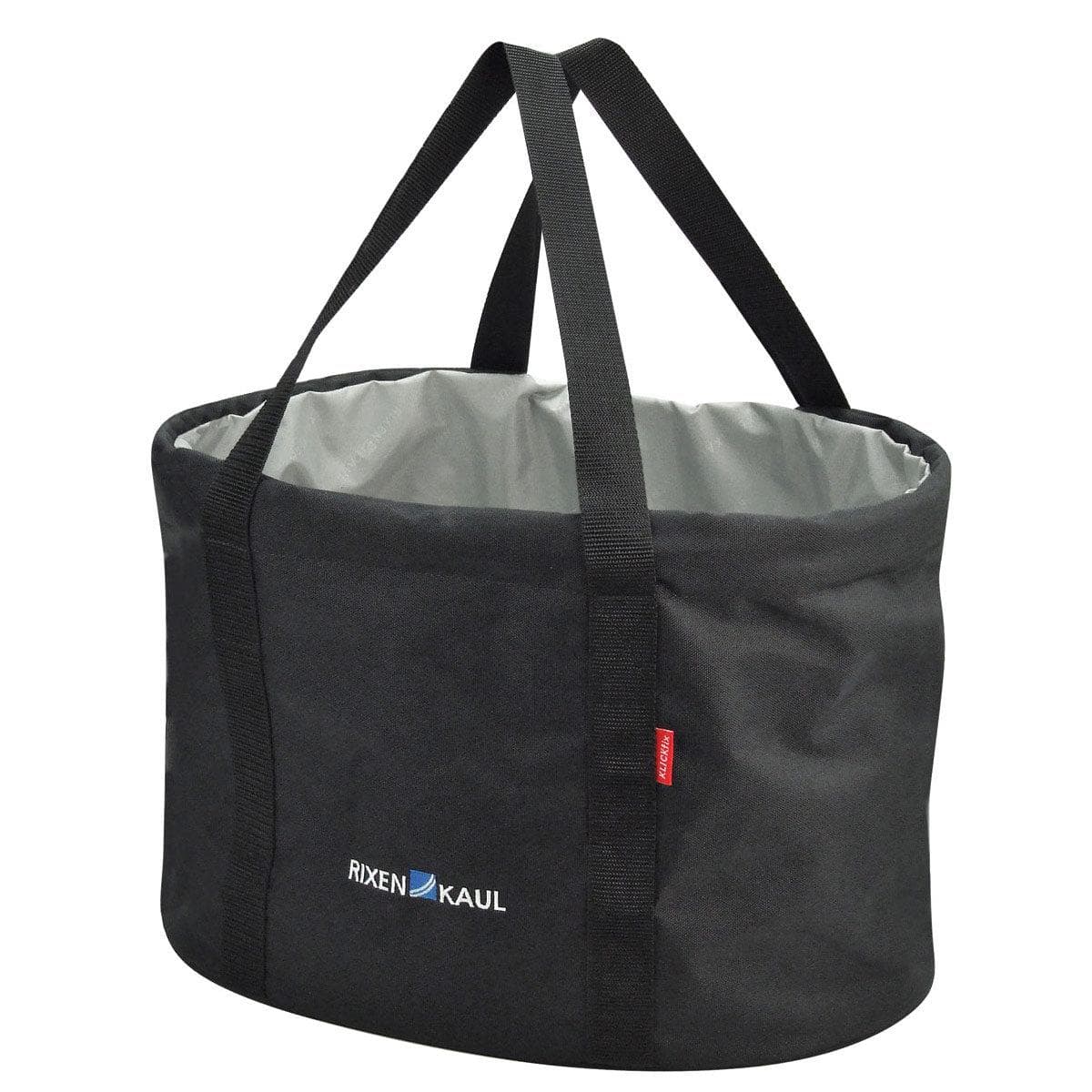 Rixen-Kaul Shopper Pro Black Handlebar Bag: Black