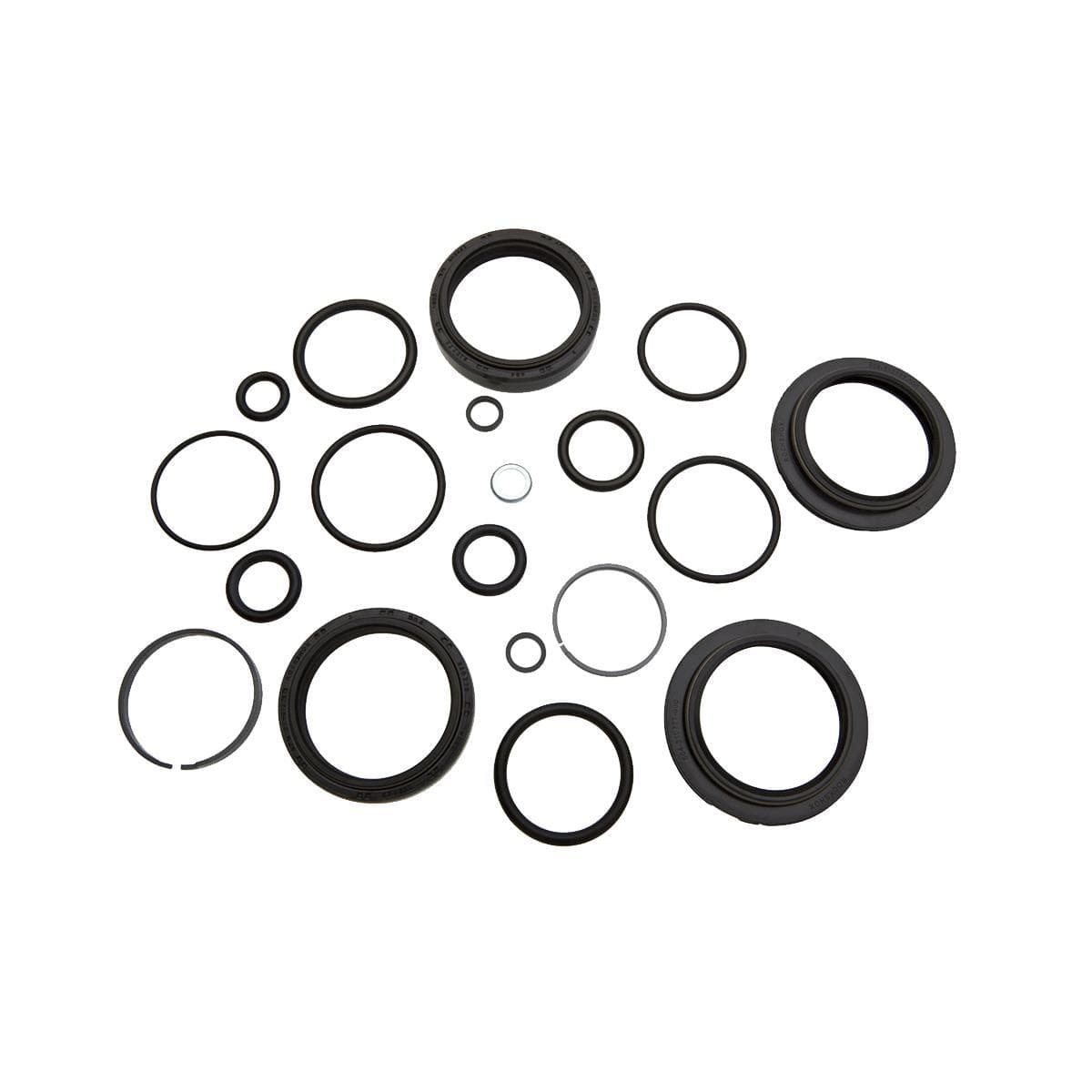 Rockshox 200 Hour/1 Year Service Kit (Includes Dust Seals, Foam Rings,O-Ring Seals) - Recon Silver Rl B1+ (Non Boost) (2017-2021): Black