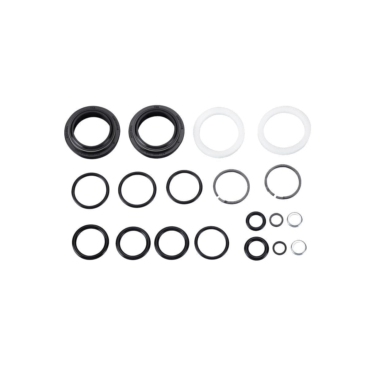 Rockshox Service - 200 Hour/1 Year Service Kit (Includes Dust Seals, Foam Rings, O-Ring Seals) - Reba A7 80-100Mm (Boost & Standard) 120Mm(Boost) (2018+): Black