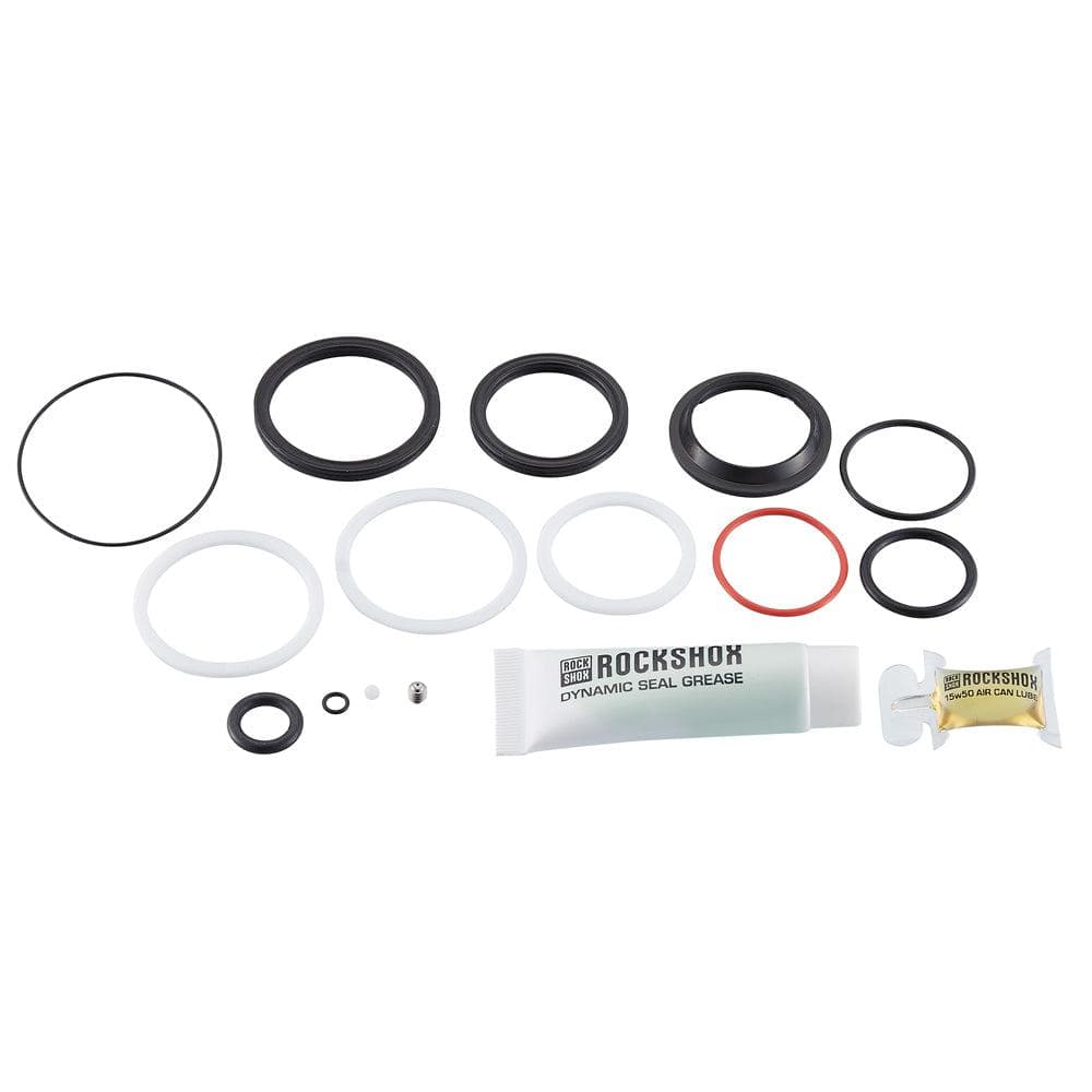 Rockshox 200 Hour/1 Year Service Kit (Includes Air Can Seals, Piston Seal, Glide Rings, Ifp Seals, Seal Grease/Oil) - Deluxe Nude/Bold C1 (2022) - Scott: