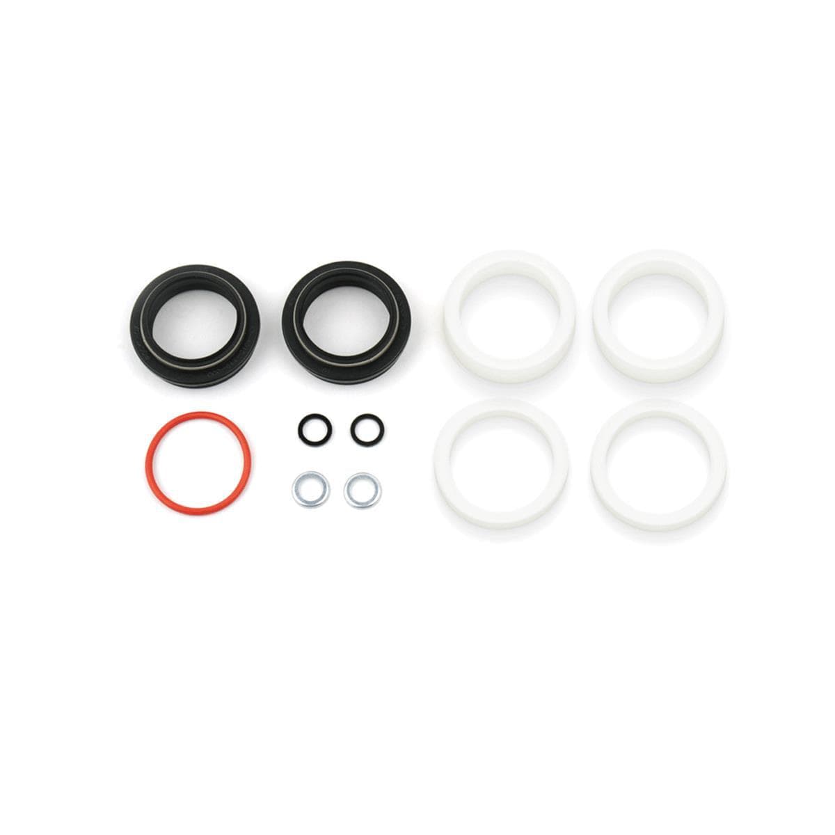 Rockshox Spare -  Fork Dust Wiper Upgrade Kit - 30Mm Black Flanged Low Friction Seals (Includes Dust Wipers, 5Mm & 10Mm Foam Rings) - Xc30/30Gold/30Silver/Paragon/Psylo/Duke 2021: