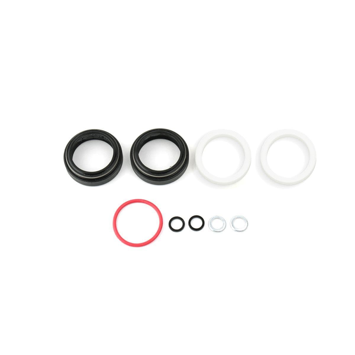 Rockshox Spare -  Fork Dust Wiper Upgrade Kit - 30Mm Black Flangeless Low Friction Seals (Includes Dust Wipers & 10Mm Foam Rings) - Judy Silver/Judy Gold (Boost Forks)/Rudy 2021 2021: