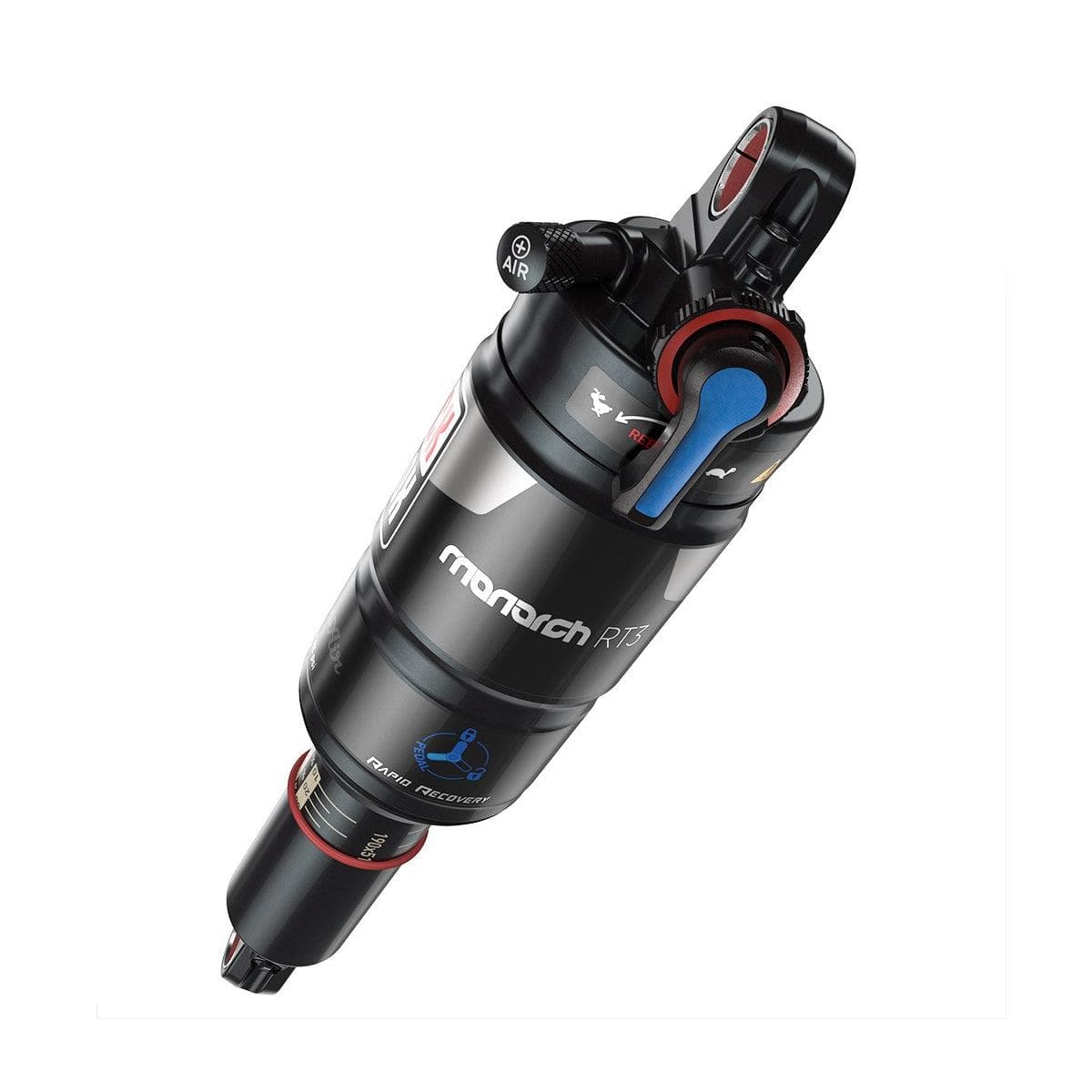 Rockshox - Monarch Rt3 Auto Sag - (197X51/7.75X2.0) Lreb/L3Comp - Softpedal - 219 Lockoutforce - Fastblack/Sbc Shock Block (Includes Mounting Hardware) 2014- 2015 Camber 29 Evo D1 - My16: Black 197X51