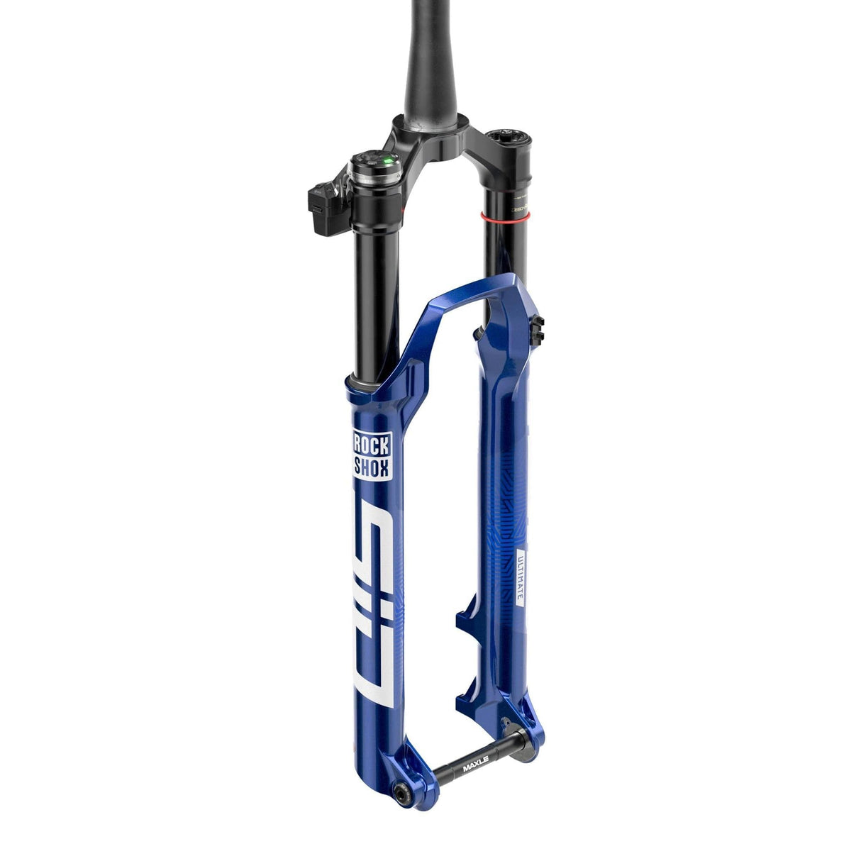 Rockshox Fork Sid Ultimate Flight Attendant Race Day - 3P Crown 29" Boost15X110 120Mm 44Offset Tapered Debonair (Bolt On Fender, Star Nut, Maxle Stealth,Battery,Charger) D1: Blue Crush 120Mm