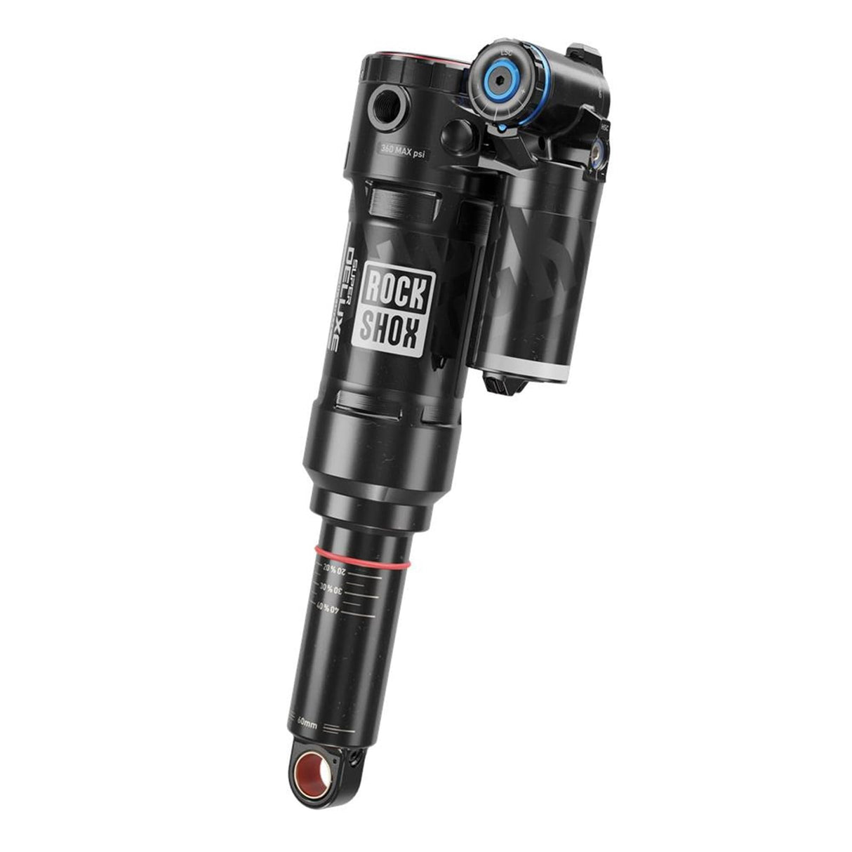 Rockshox Rear Shock Super Deluxe Ultimate Rc2T - Trunnion Standard - C2:  185X47.5Mm