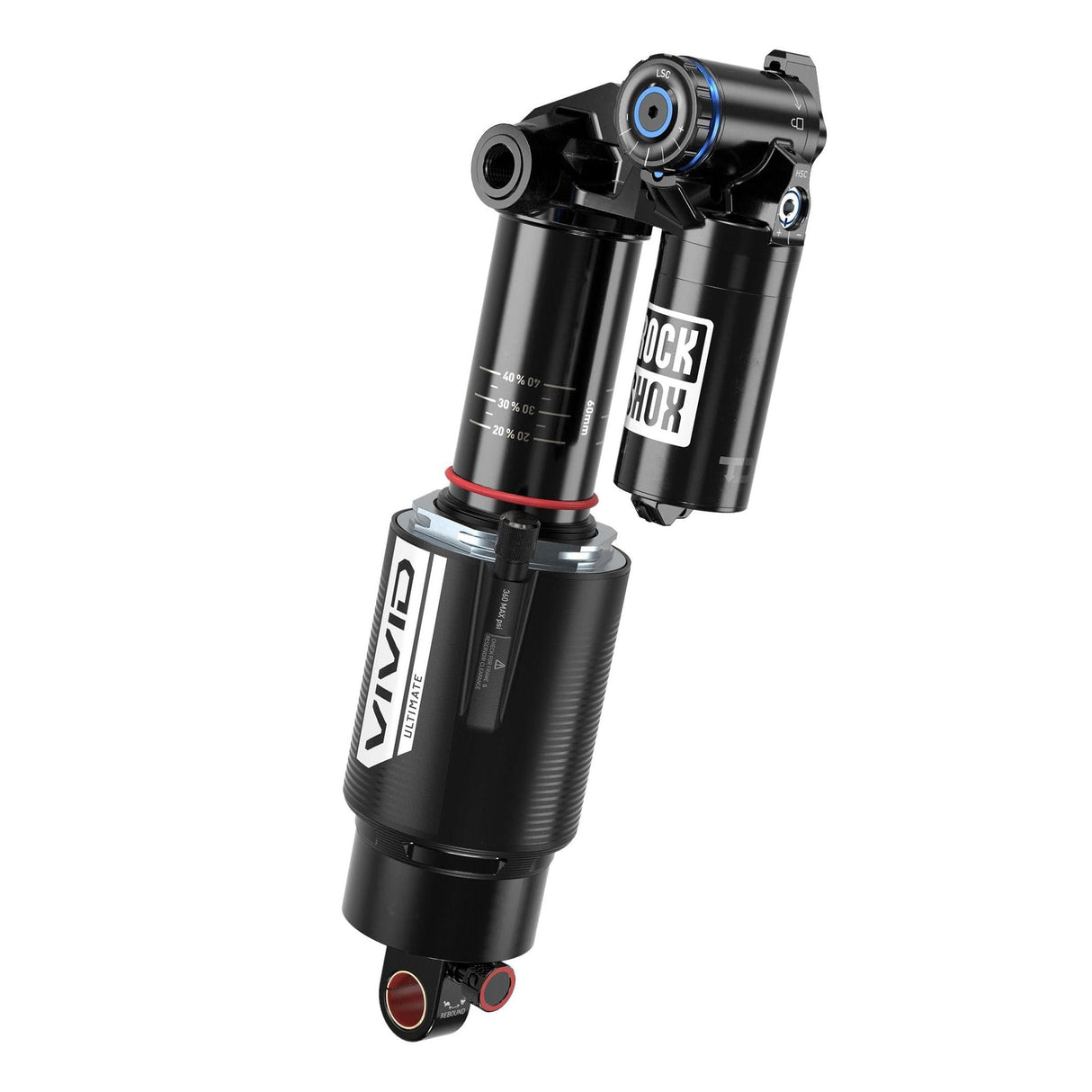 Rockshox Rear Shock Vivid Ultimate Rc2T - Standard Trunnion - C1: Standard Trunnion 205X62.5