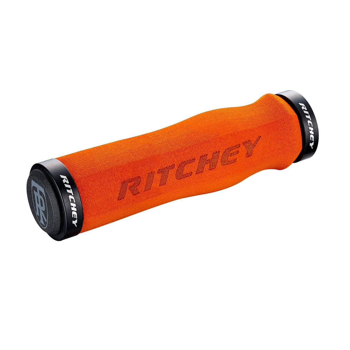 Ritchey Wcs Truegrip Neoprene Locking Mtb Handlebar Grips: Orange 130Mm