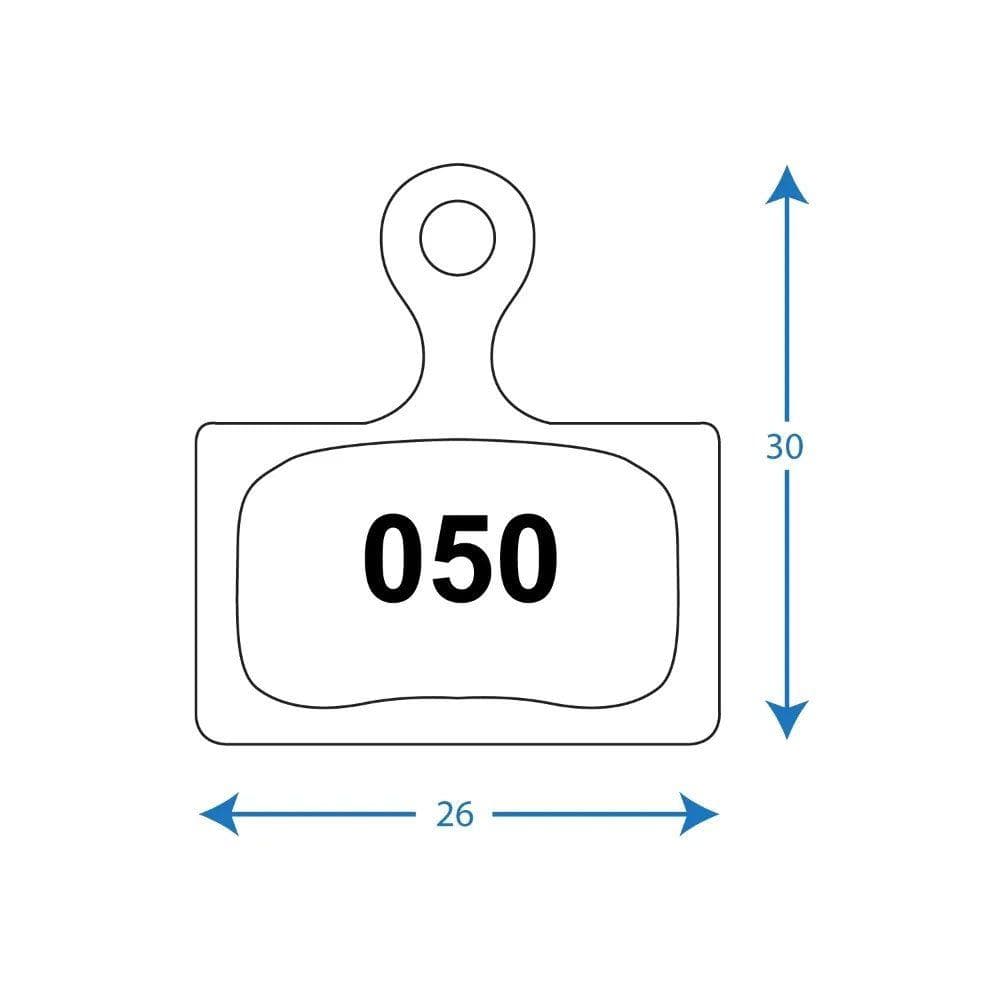 RWD R050 Pads  Shimano Flat Mount/TRP Flat Mount  Organi