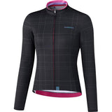 Shimano Clothing Women's Kaede Thermal Jersey; Black; Size S