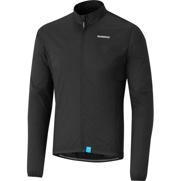 Shimano Clothing Men's Compact Windbreaker; Black; Size M